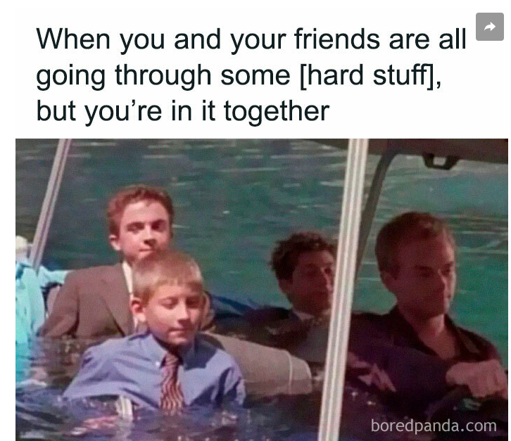 tough times together we wil make it